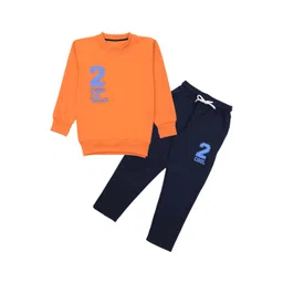 CARACAS Kids Printed Pure Wool Sweatshirt With Trousers-picture-36