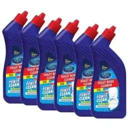 Care & Hygiene Toilet Bowl Cleaner, 500 ml, Blue, Toilet Cleaner with 10x Power Clean Gel Formula helps remove tough stains (Pack of 6)-picture-22