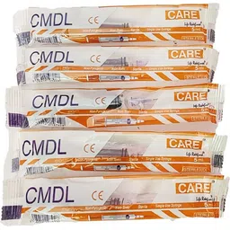 care Syringe with needle 5ml, Single use Syringes 25 Pcs Medical Needle-picture-27