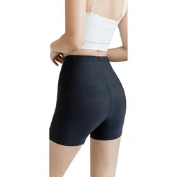 caredone Self Design Women Black Regular Shorts, Basic Shorts, Casual Shorts-picture-24