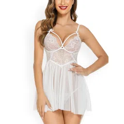 CareDone Women Net Self Design Baby Doll-picture-22