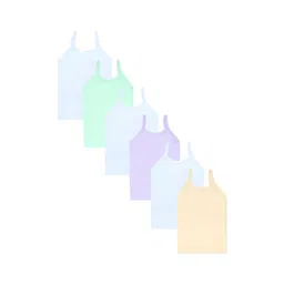 carelove CAREPLUS Infant Girls Pack Of 6 Printed Non Padded Cotton Camisoles-picture-20