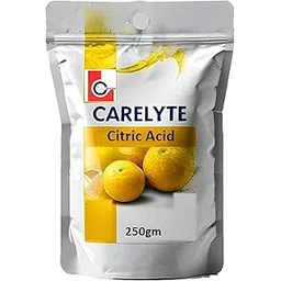 Carelyte 100% Pure Citric Acid Powder for Cleaning | Food Grade Nimbu Sat | Natural Preservative & Flavoring Agent | Multi-Use for Home & Kitchen (250gm)-image-5