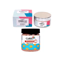 CARET ORGANIC Set Of 2 Vitamin E Radiance Cream - 50 g & Vitamin C Glow Scrub - 100 g-picture-28