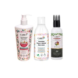 CARET ORGANIC Set Of 3 Body Lotion With Honey Body Lotion & Onion Seed Hair Oil-picture-36