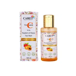 CARET ORGANIC Vitamin C With Raspberry & Papaya Face Wash For All Skin Type - 100 ml-picture-27