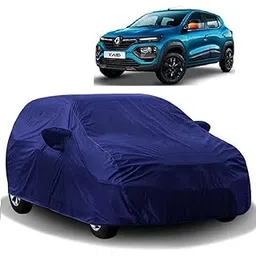 Carigiri Blue Car Body Cover for Renault Kwid(Triple Stitched,Mirror Pockets,UV Resistant,Dustproof)(Models-2015, 2016, 2017, 2018, 2019, 2020, 2021,2022)-picture-15