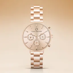 Carlington Iconic Series Premium Ladies Wrist Watches Analog Watch - For Women CT 2039 RoseGold-picture-10