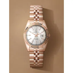 CARLINGTON Unisex Embellished Dial Bracelet Style Straps Analogue Watch Exclusive CT 8811-picture-10