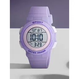 CARLINGTON Unisex Kids Dial & Straps Digital Multi Function Watch Junior 9123 Purple-picture-47