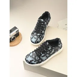 CARLO ROMANO Kids Printed Lightweight Lace-Ups Sneakers-picture-40