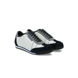 CARLO ROMANO Men Colourblocked Leather Lightweight Sneakers-picture-22