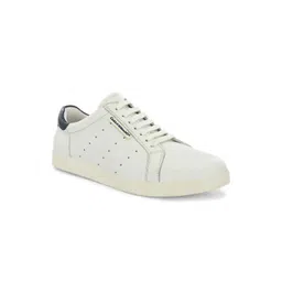 CARLO ROMANO Men Perforated Leather Lightweight Sneakers-picture-23
