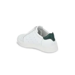 CARLO ROMANO Men White Perforations Leather Sneakers image 2