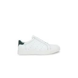CARLO ROMANO Men White Perforations Leather Sneakers image 4
