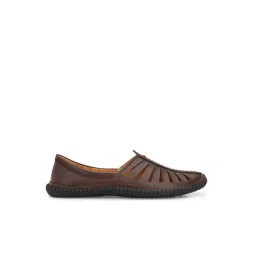 Carlo Romano Men's Brown Casual Juttis-picture-29