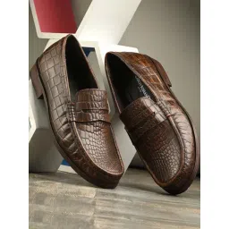 Carlo Romano Men's Brown Casual Loafers-picture-42