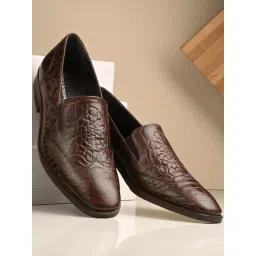 Carlo Romano Men's Brown Formal Loafers-picture-11