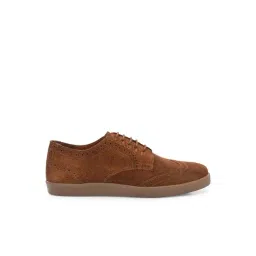 Carlo Romano Men's Tan Brogue Shoes-picture-45