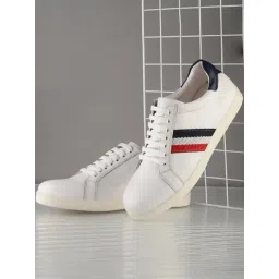Carlo Romano Men's White Casual Sneakers-picture-10