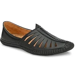 carlo romano Wasan Shoes Men's PU Synthetic Sandals Comfortable & Durable Casual Footwear-picture-13