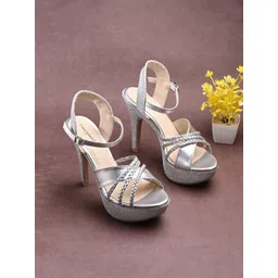 CARLO ROMANO Women Lightweight Stiletto Heels Sandals-picture-35