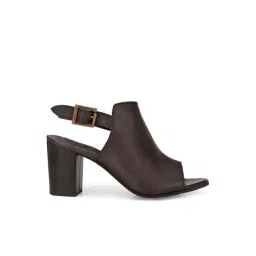 Carlo Romano Women's Brown Back Strap Sandals-picture-37