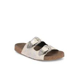Carlo Romano Women's Silver Casual Sandals-picture-19