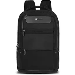 carlton Laptop Backpack 26L With Organized Interiors, RFID Protected Pocket, Fleece Lined Gadget Compartment & Ergofoam Back | Ferrous Black | Hampshire-picture-34