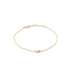 Carlton London 18kt Gold Plated Heart Wraparound Bracelet-picture-19