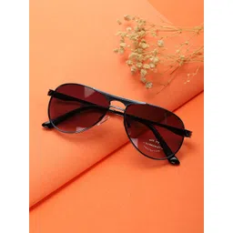 Carlton London Boys Black Lens & Blue Aviator Sunglasses with UV Protected Lens-picture-51