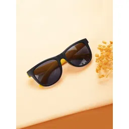 Carlton London Boys Black Lens & Yellow Wayfarer Sunglasses-picture-33