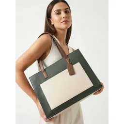 Carlton London Colourblocked Structured Shoulder Bag-picture-35