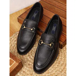 Carlton London Men Leather Formal Loafers-picture-37