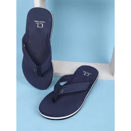 Carlton London Men Navy Blue Thong Flip-Flops-picture-21