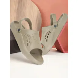 Carlton London Men's Beige Back Strap Sandals-picture-20