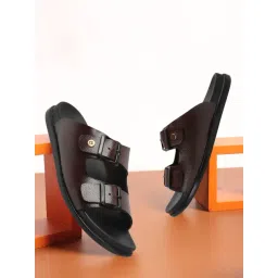 Carlton London Men's Brown Casual Sandals-picture-35