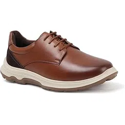 carlton london Men's Lace-Up Leather Casual Shoe with Lightweight Comfort Sole-picture-15