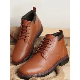 Carlton London Men's Tan Chukka Boots-picture-23