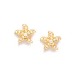 Carlton London Star Shaped Studs Earrings-picture-40