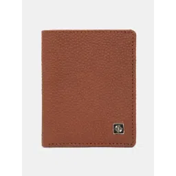 Carlton London Tan Solid Bi-Fold Wallet for Men-picture-19