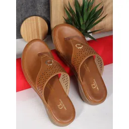 Carlton London Textured Laser  Open Toe Comfort Heels-picture-35