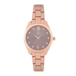 Carlton London Women Brass Dial & Straps Analogue Watch CLBRTBLK-picture-34