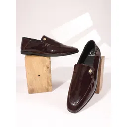 carlton london Women Casuals Solid Square Toe Loafers For Women-picture-24