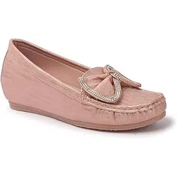 carlton london Women Comfortable Flat Square Toe Strapless Fashion Shoes for Daily use, Office use, Casual use-picture-46
