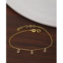 carlton london Women Gold Plated Charm Bracelet - FJB3590-picture-46