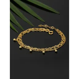 Carlton London Women Gold-Plated Multistrand Bracelet-picture-43