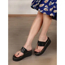 Carlton London Women Open Toe Platform Sandals image 3