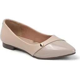 carlton london Women Patent Slip-On Flats Ballerina Shoes-picture-30