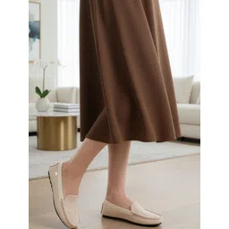 Carlton London Women Perforations Loafers-picture-19